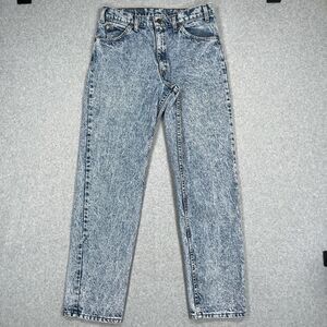 Vintage 80s Levis Orange Tab 506 Stone Wash Jeans Mens 34x32 (31x32) Made in USA